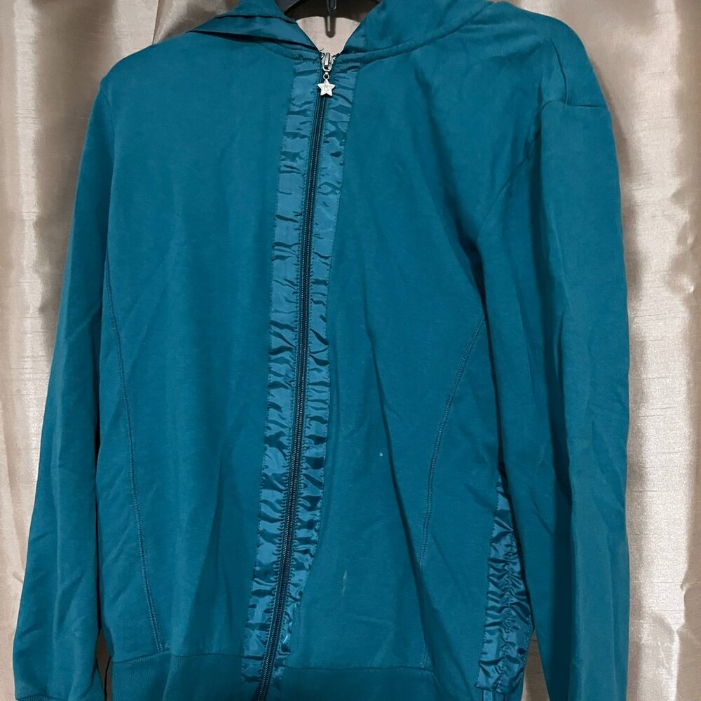 Teal Zipper Jacket